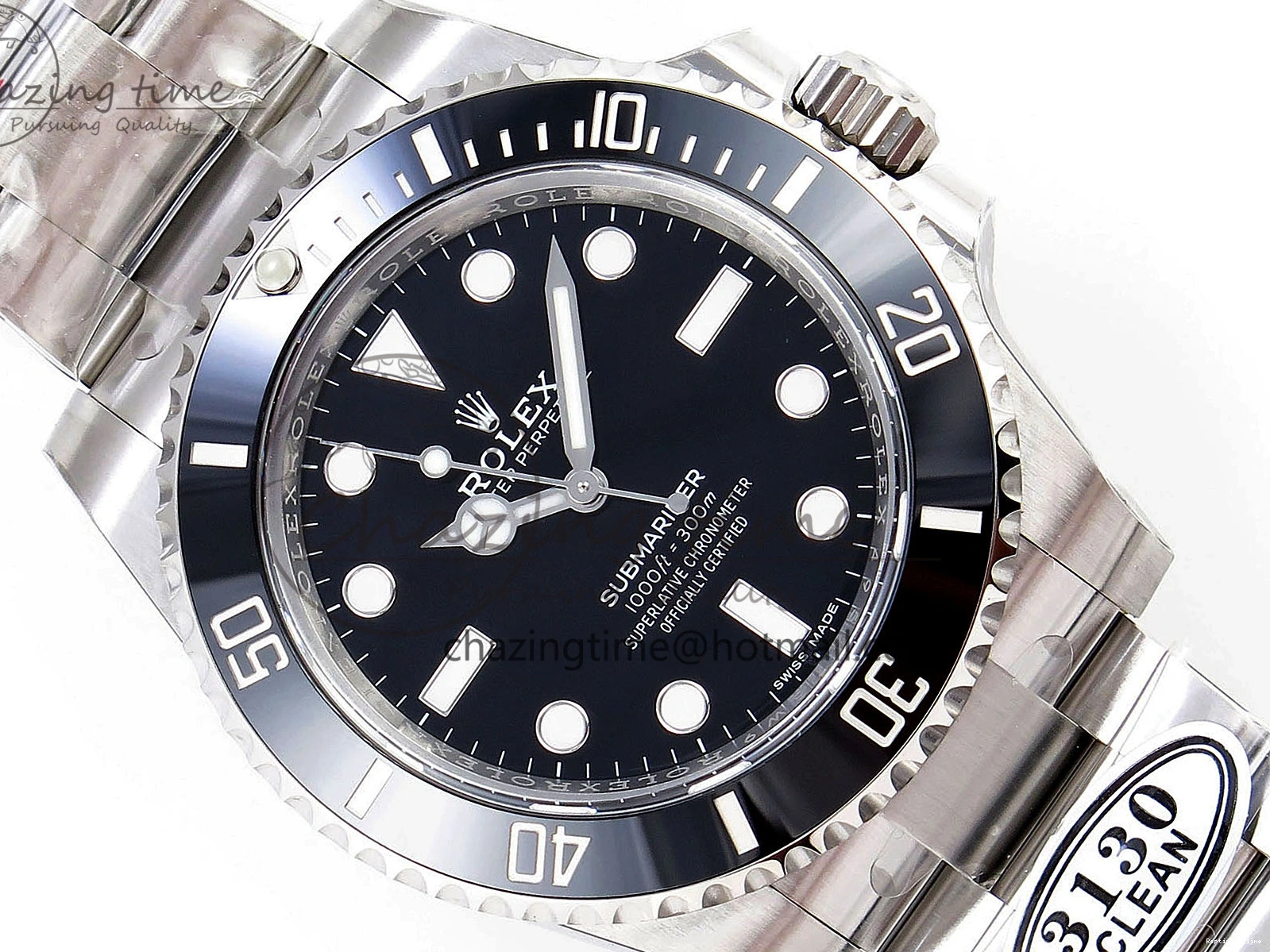 0301 GoAnywhere Submariner 114060 No Date Black Ceramic 904L Steel Clean Factory 1:1 Best Edition on SS Bracelet VS 1872